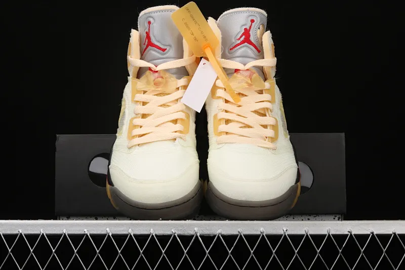 All categories Air Jordan Jordan series basketball shoes Air Jordan 5 J version OF x Air Jordan 5 AJ5 Qiao 5 Baifan Jin Chanyi DH8565-100